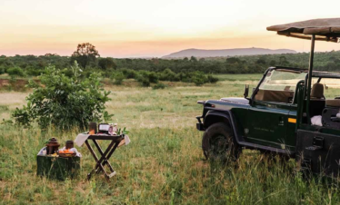 Sunset Game drive at Mduli Lodge