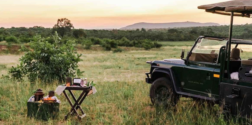 Sunset Game drive at Mduli Lodge