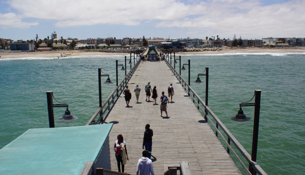 Swakopmund city in Namibia
