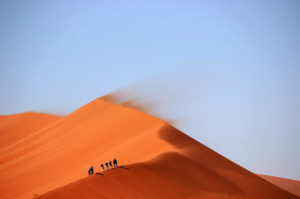 Dune 45 in Namibian Desert