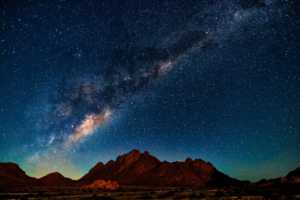 Amazing night skies of Namibia