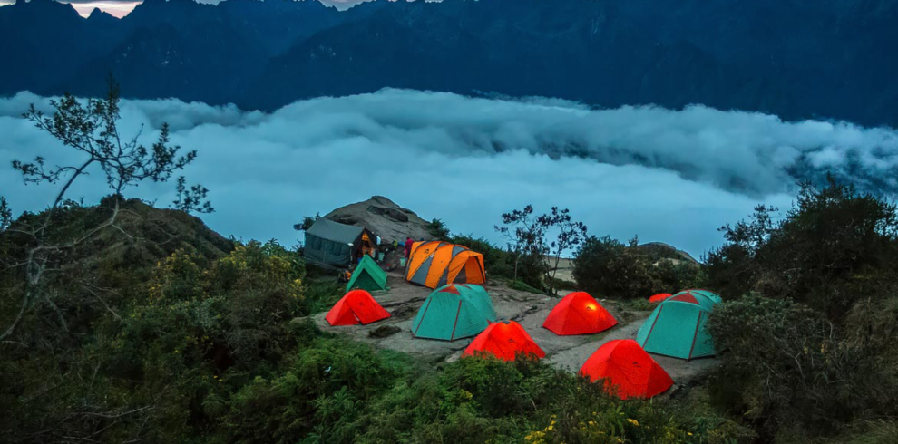 Camping on the Inca Trail