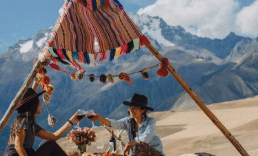 Picnic in the Andes