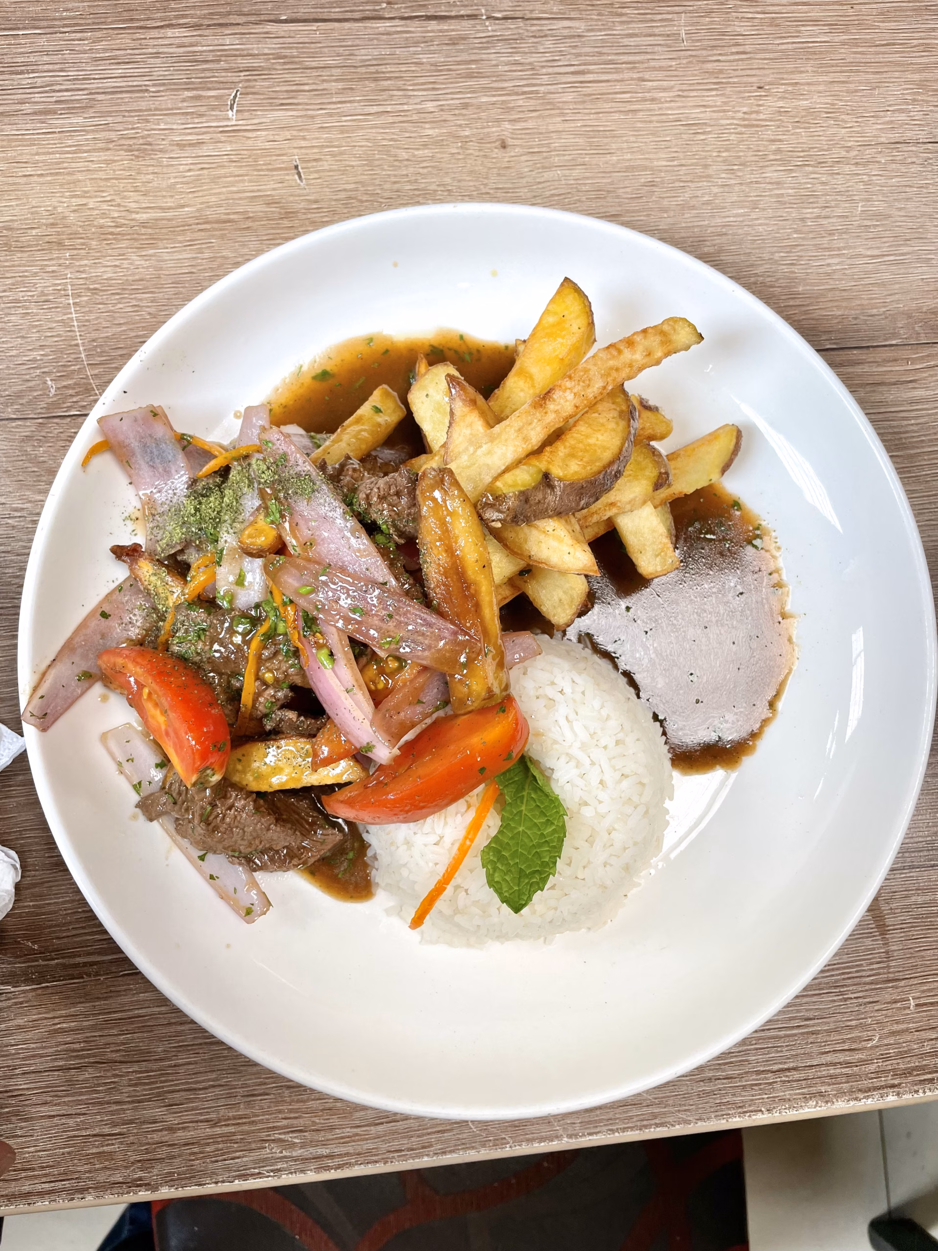 Peruvian Food: Lomo Saltado